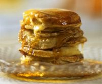 Recette gâteau de pancakes aux pommes