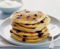 Recette pancakes aux myrtilles