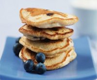 Recette crumpets aux myrtilles