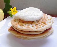 Recette pancakes à la gélée citronnée